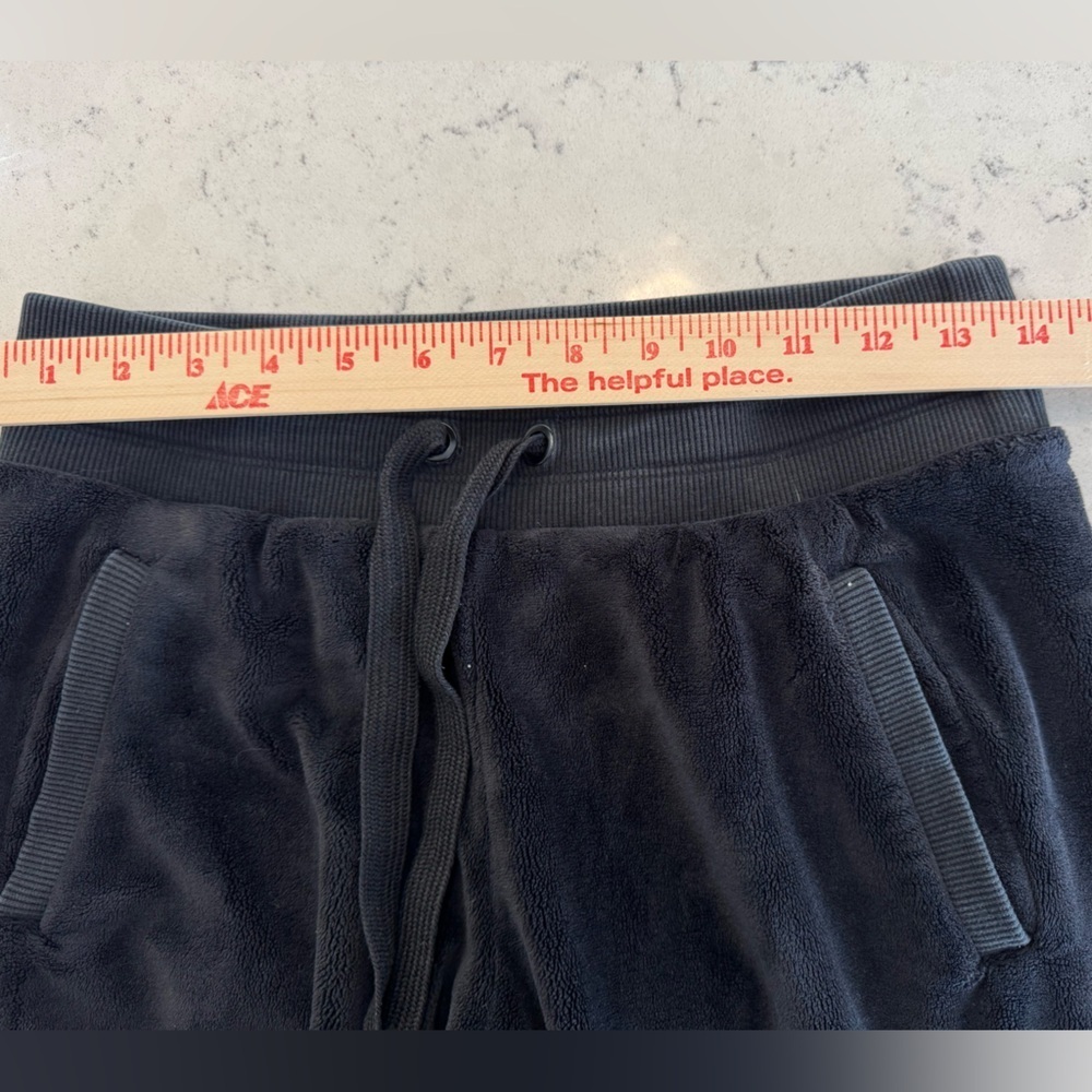 Athleta Double Cozy Karma Jogger Pant BLACK Size XS Soft Warm Pockets - Picture 7 of 12